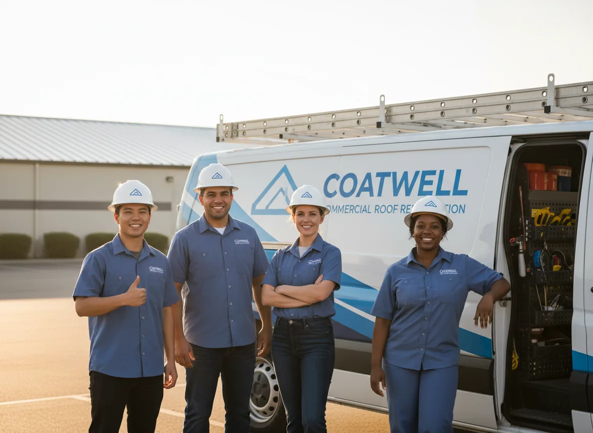 Commercial roof coating company in Glen Oaks, NY